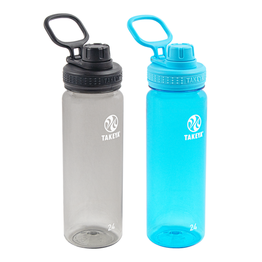 tritan-water-bottle-bundle-with-spout-lid-2-pack-g8 51688-Tritan-Spout-24-2pk-StormyBlack-BreezyBlue-angle_47de1ebc-7e67-4a88-abe1-6dfbee34e6a6.png