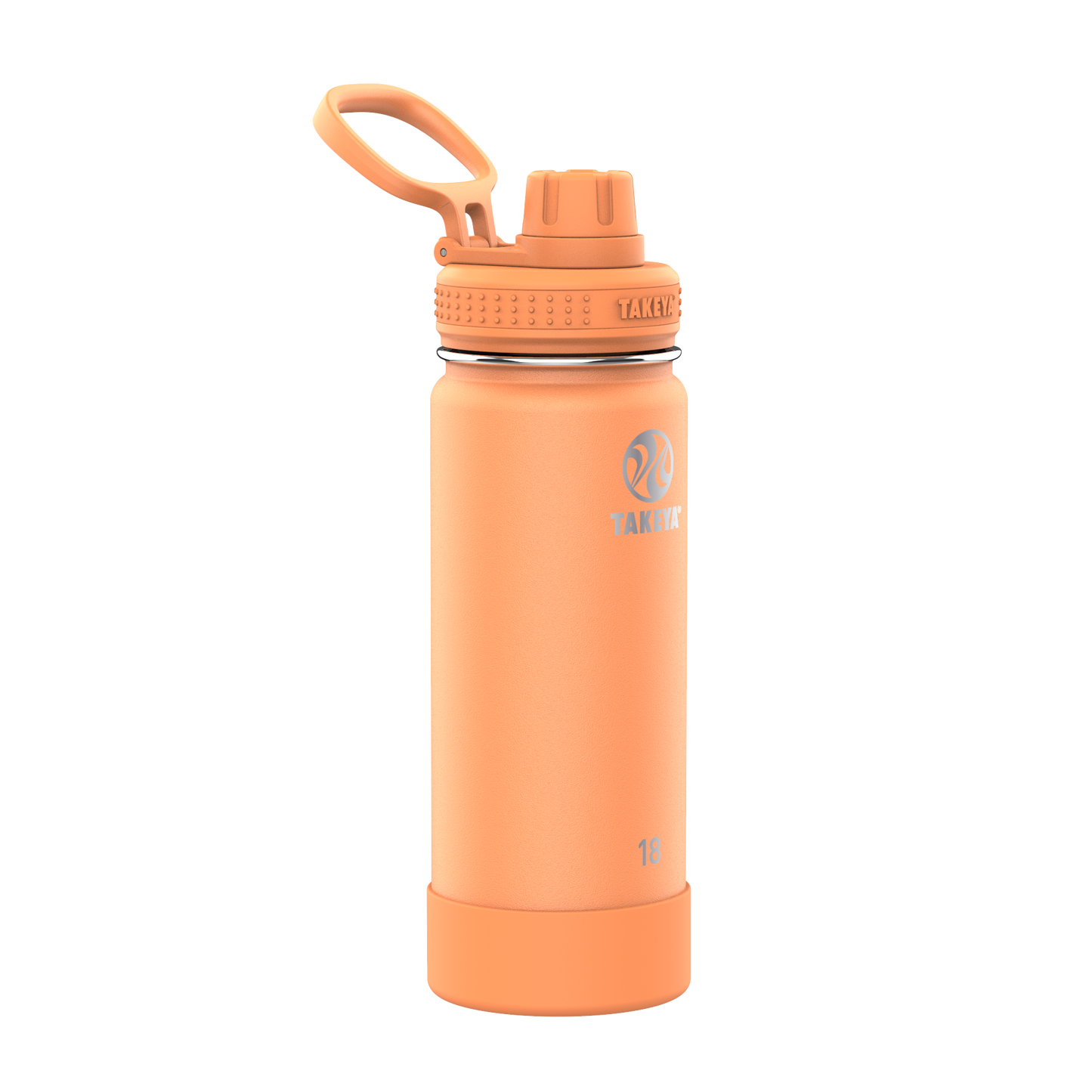 actives-water-bottle-with-spout-lid-m8 51074-Actives-Spout-18-TartOrange-angle.png