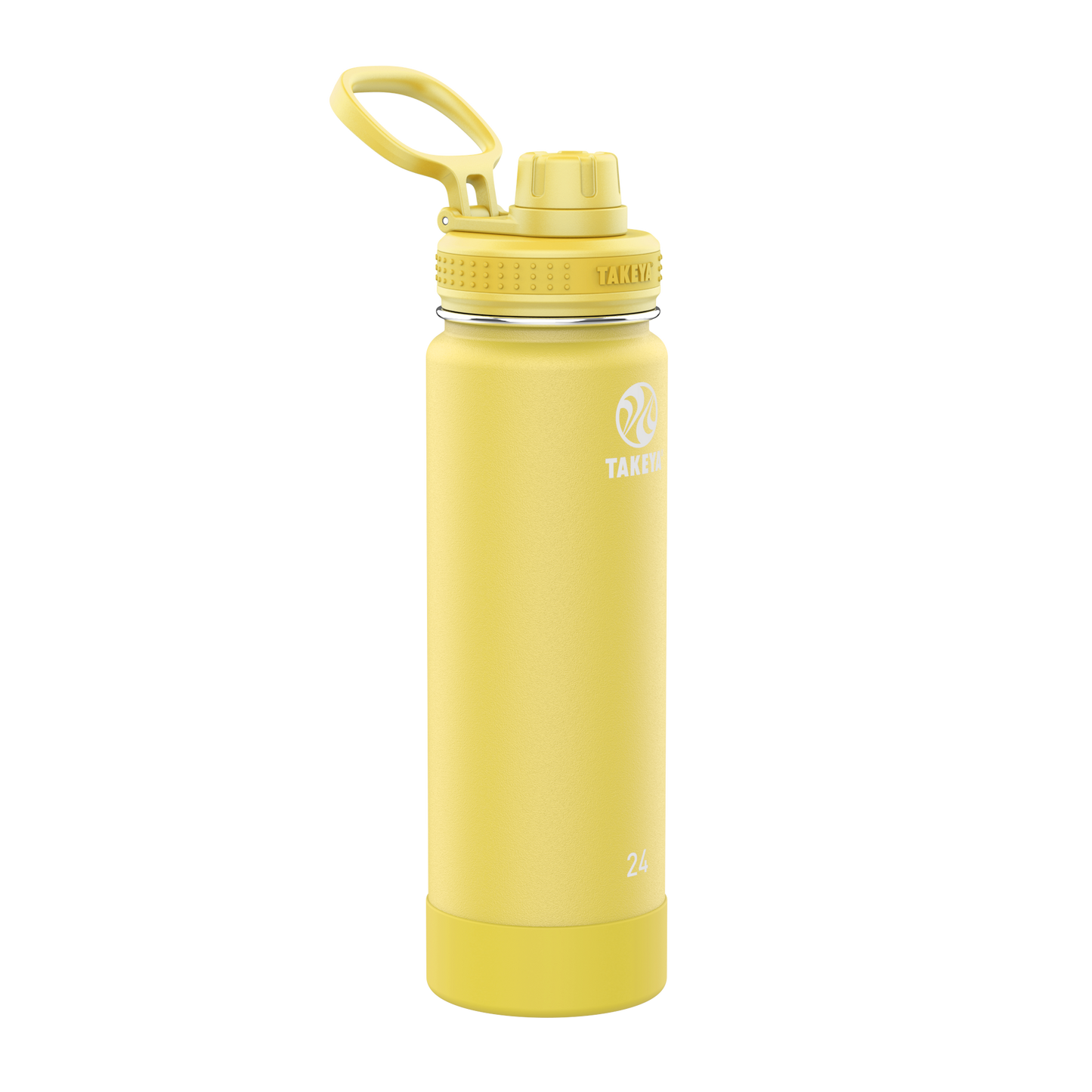 actives-water-bottle-with-spout-lid-m8 51187-Actives-Spout-24-Canary-angle.png