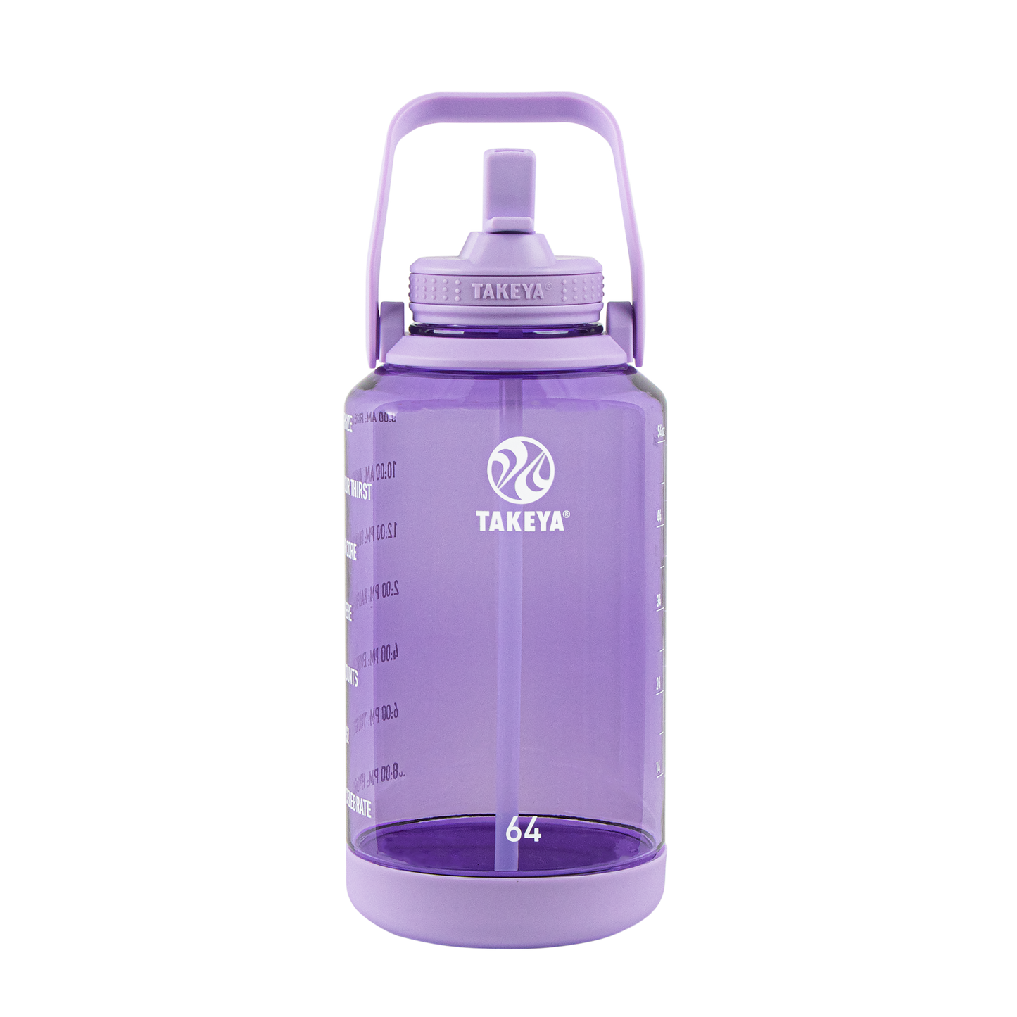 tritan-motivational-water-bottle-with-straw-lid-u6 54144-Tritan-Straw-Motivational-64-VivacityPurple-front.png