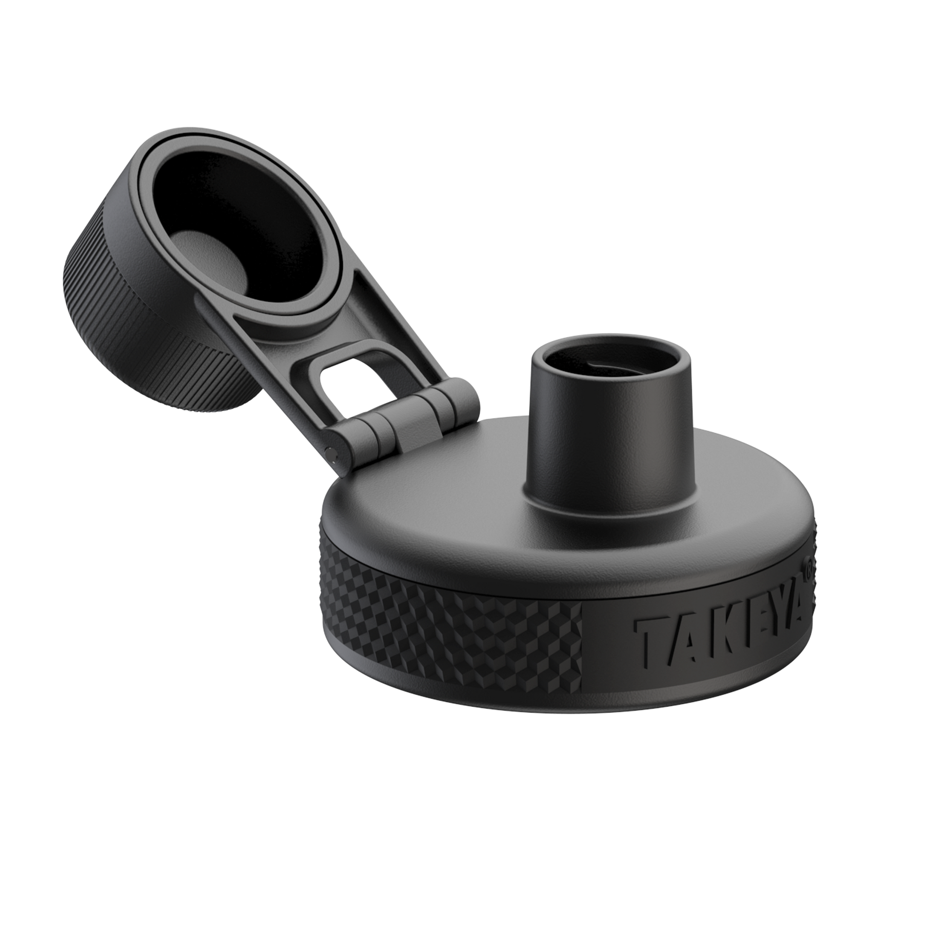 sport-insulated-spout-lid-with-ice-blocker-no-handle-e0 96081-TKS-Spout2-NoHandle-GSBlack-lidopen.png
